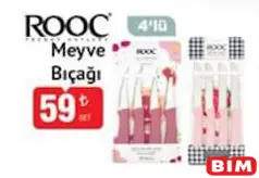 ROOC MEYVE BIÇAĞI 4'LÜ ROOC MEYVE BIÇAĞI 4'LÜ